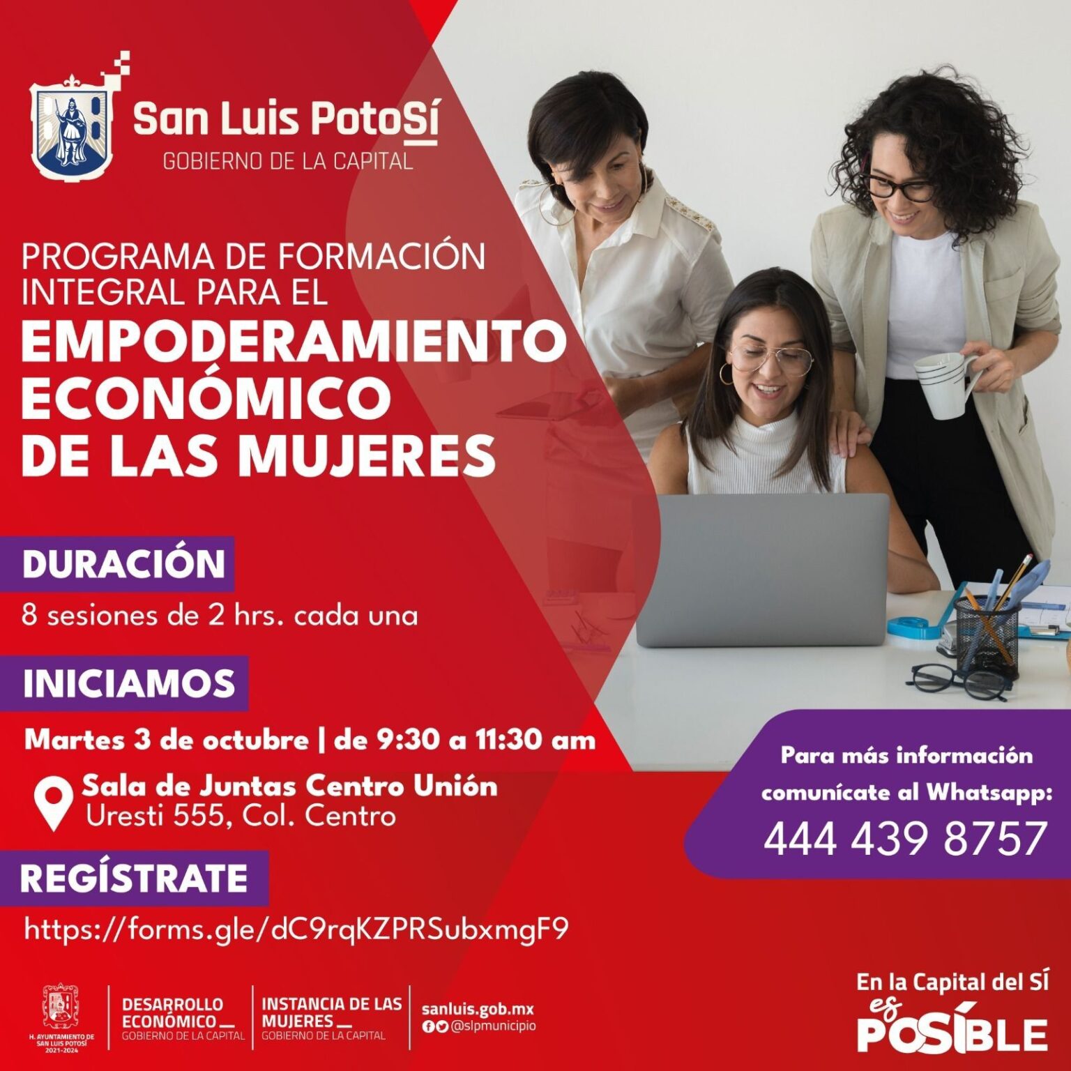 Presentan programa de empoderamiento económico y emprendimiento para ...
